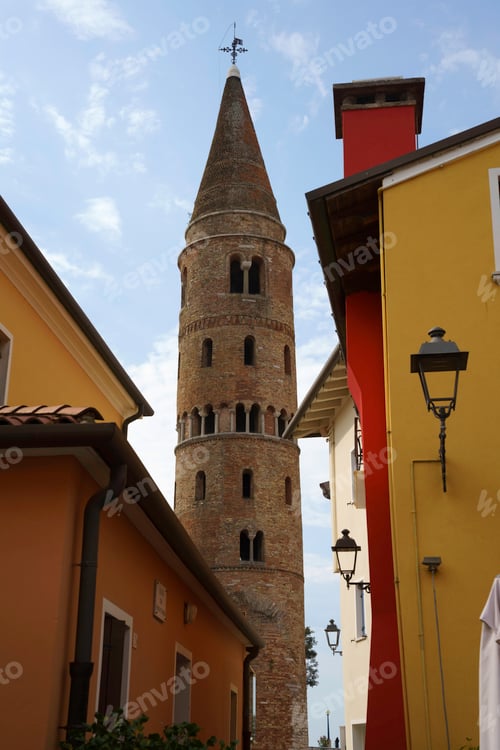 Preview: Typical houses of Caorle, in Venice province