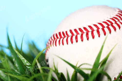 Preview: Baseball in grass