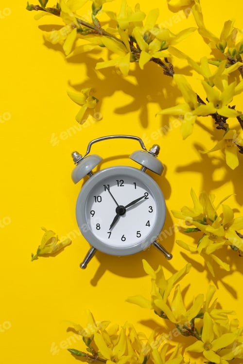 Preview: Concept of sleep and wake up with alarm clock