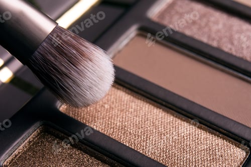 Preview: Brush and professional shadow palette