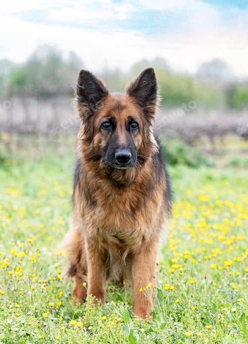 Preview: old german shepherd