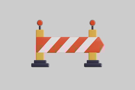 Preview: Barrier with lights