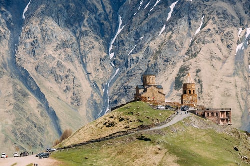 Preview: Gergeti Trinity Church Or Tsminda Sameba - Holy Trinity Church N