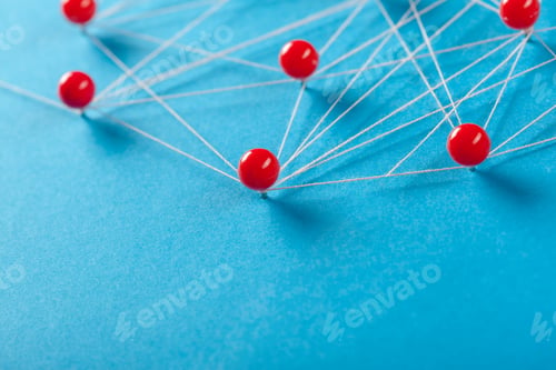 Preview: Network with pins