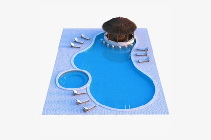 Preview: Tiki Bar Poolside Oasis