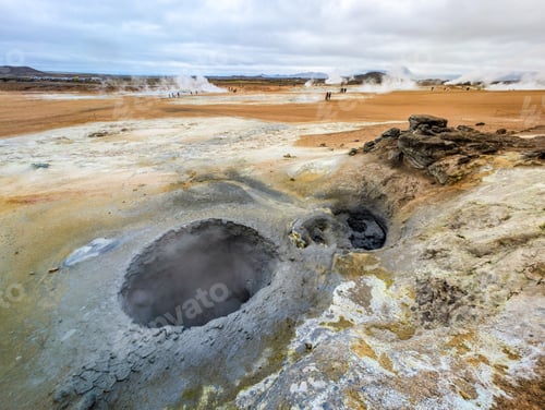 Preview: Boiling Mud Pits In Hverir, Iceland
