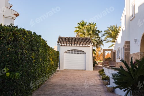 Preview: Design, architecture and building concept - The entrance gate of the house