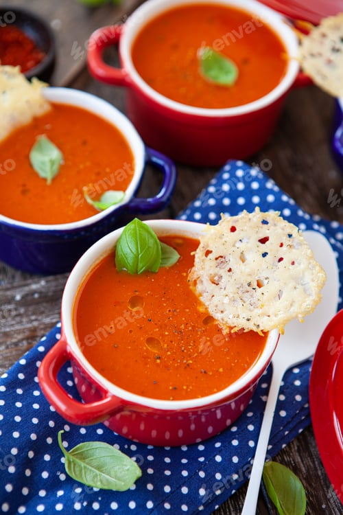 Vista previa: Sopa de tomate casera
