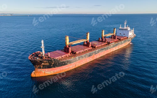 Preview: Majestic cruise ship sailing in the open ocean.