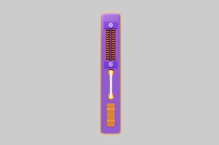 Aperçu: Barre de santé violette Game UI