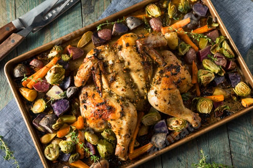 Preview: Herbed Baked Spatchcock Chicken