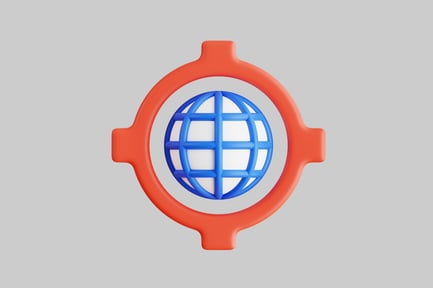 Preview: Targeted marketing globe