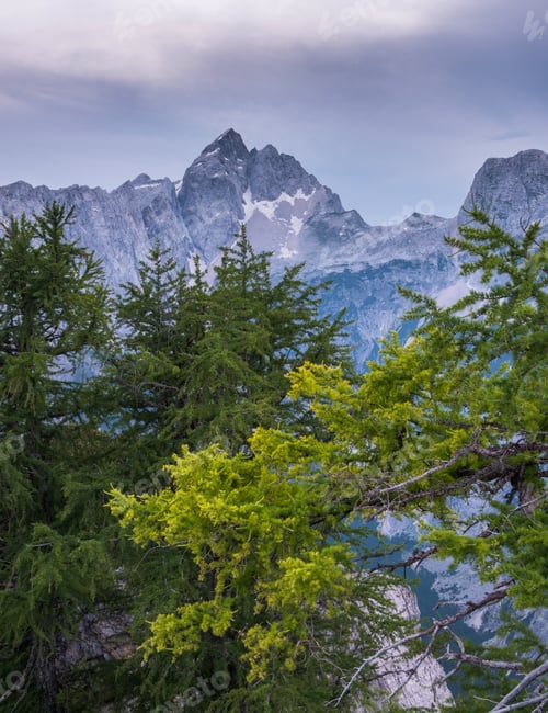 Preview: Beautiful landscape on the way from mountain pass