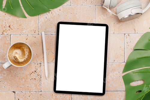 Preview: Tablet with blank screen