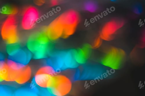 Preview: Abstract and pattern background in intense rainbow light colors