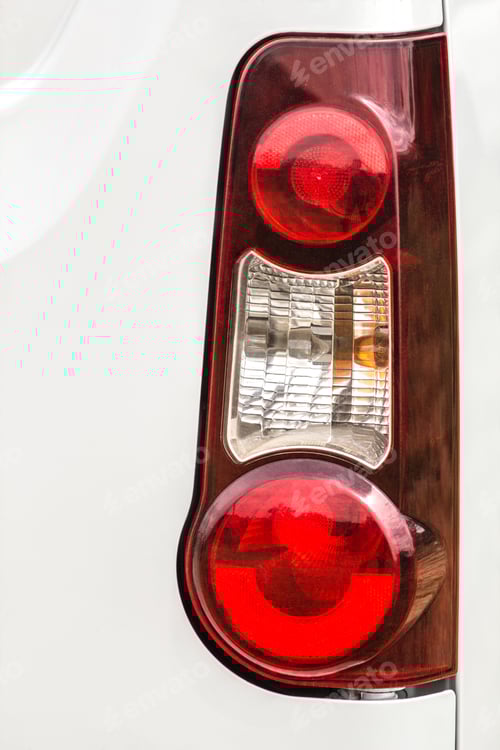 Preview: Taillight on a modern prestigious car