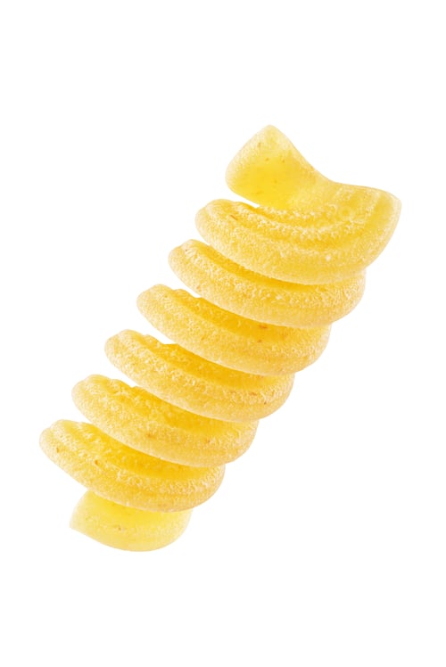 Preview: Pasta fusilli isolated on white