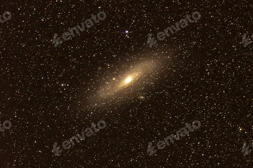 Preview: The Andromeda Galaxy which distance 2.5 Million light years from the earth, astronomy concept