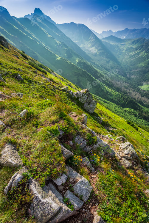 Preview: Beautiful dawn in the Tatras mountains
