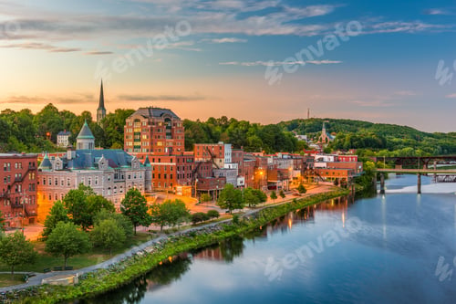 Preview: Augusta Maine Skyline