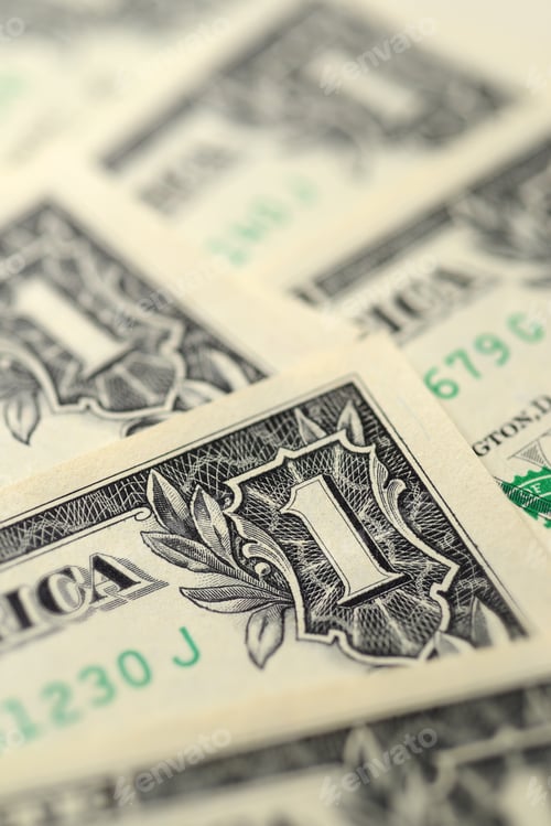 Preview: One dollar bills