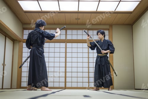 Preview: Samurai training in a traditional dojo in Tokyo