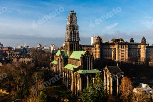 Preview: Exterior View of Glasgow Cathedral