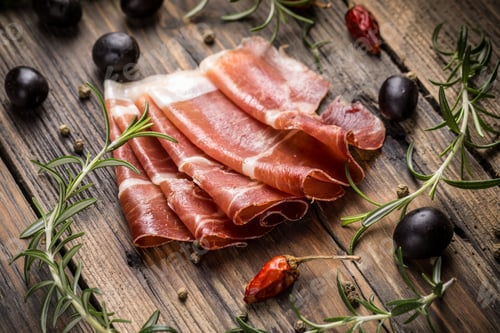 Preview: Sliced bacon