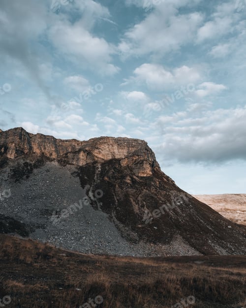 Preview: Vertical shot of the scenic mountains near the Grossglockner High Alpine Road in Austria