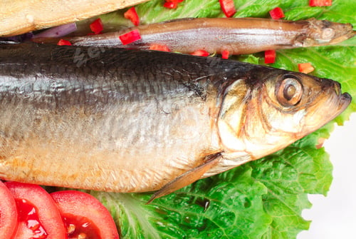 Preview: fish on plate with red pepper