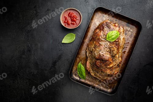 Preview: Baked pork meat