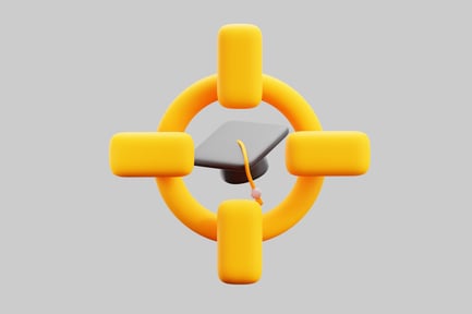 Preview: Graduation cap focus concept