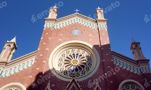 Preview: View of St. Anthony of Padua Church fasade in district Beyoglu near Istiklal street in Istanbul