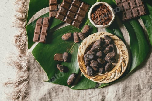 Preview: Dark chocolate with cocoa