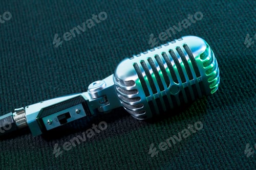 Preview: Retro microphone