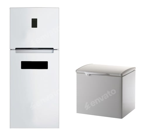Preview: Modern steel refrigerator