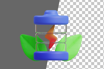 Preview: Battery 3D Icon