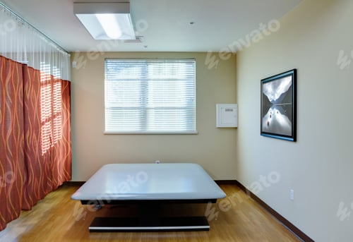 Preview: Empty massage tables in assisted living facility