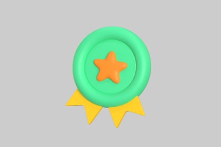 Preview: Retail Star Badge Icon
