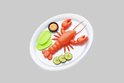 Vista previa: Cena financiera de mariscos