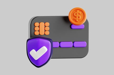Preview: Safe payment card with coin