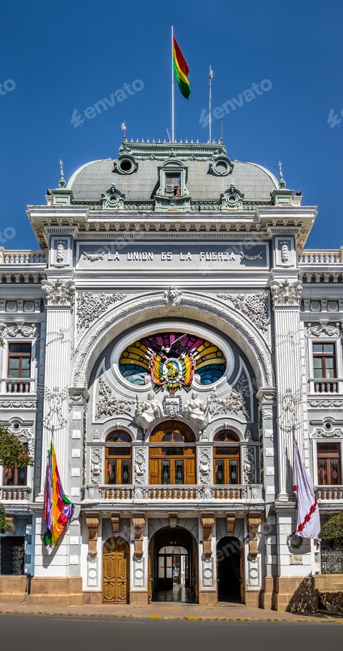 Preview: National Palace, now Chuquiasca Government Palace - Sucre, Bolivia