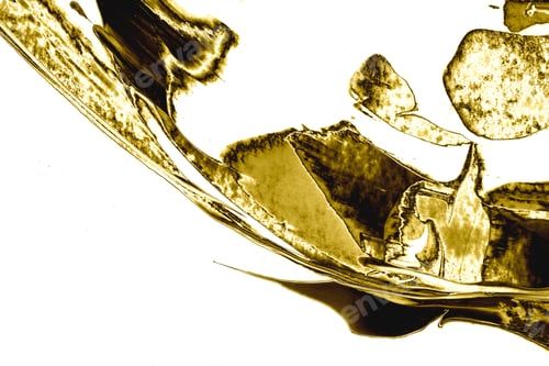 Preview: Golden abstract acrylic painting background