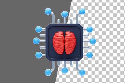 Preview: Machine Learning 3D Icon