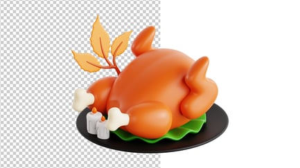 Preview: Grilled Chicken Thanksgiving Feast Meal