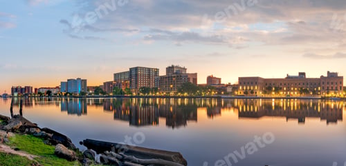 Preview: Norfolk, Virginia, USA Skyline