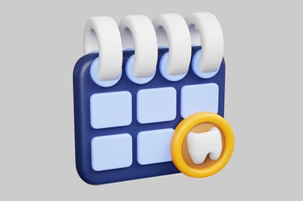 Preview: Dental appointment calendar icon