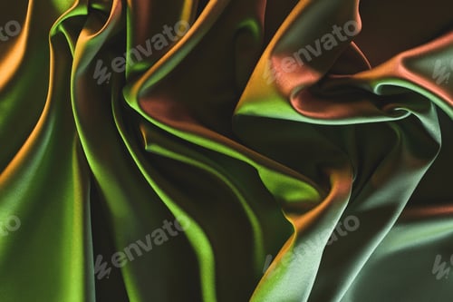 Preview: toned picture of elegant folded silk fabric background