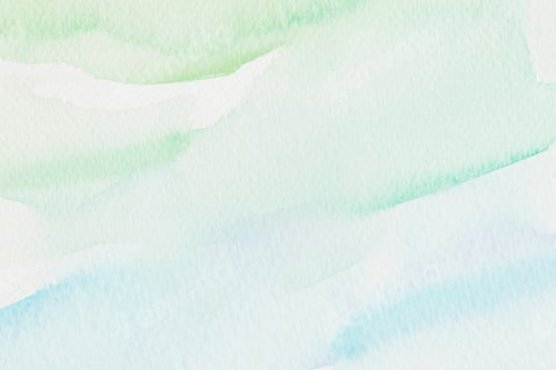 Preview: Watercolor Wash Abstract Green and Blue Background