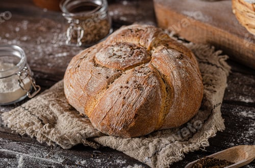 Preview: Homemade rustic bread